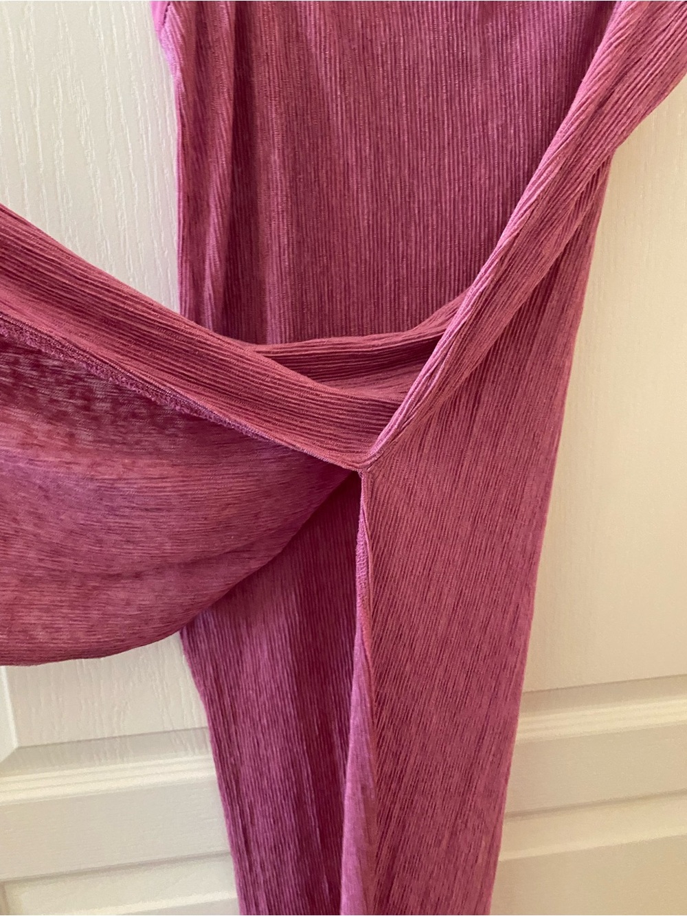 ZARA Pleated Tunic Top w/ Side Slits in Pink - S - Picture 9 of 16